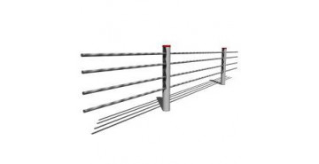 Тросовые барьерные ограждения