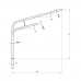 Консольный кронштейн двухрожковый К9-1,5-1,5-1-1