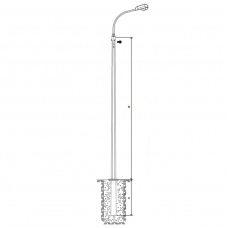 Опора МКС-11Ф-2,0