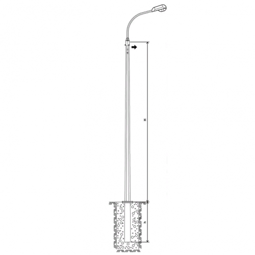Опора МКС-11Ф-2,0